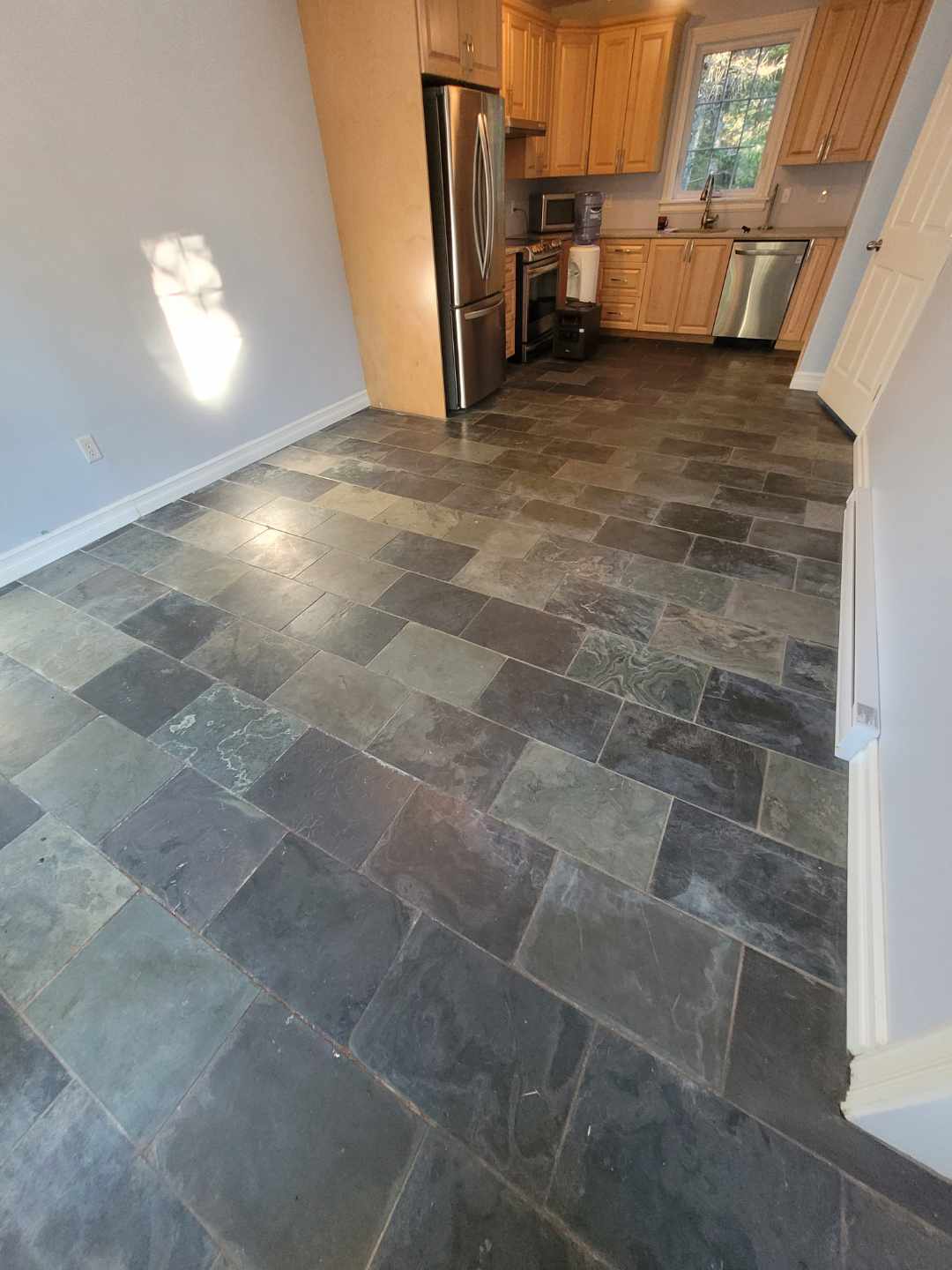 Stone Flooring Towards and For the Kitchen Area